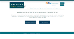 Desktop Screenshot of americantrustescrow.com